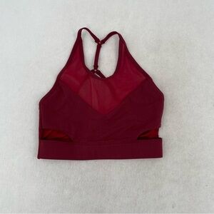BUFFER Women’s Maroon Sports Bra size: Small
